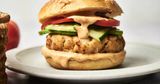 Tilapia fish burger