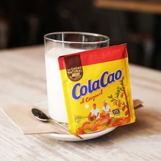 Vaso de leche + Cola Cao