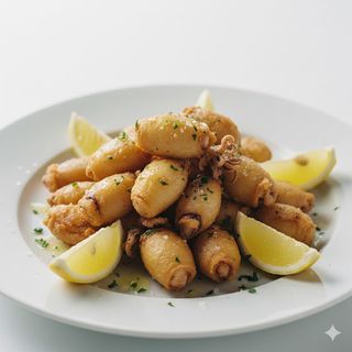 Chopitos Con Ensalada