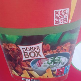 doner box con carne  patatas 