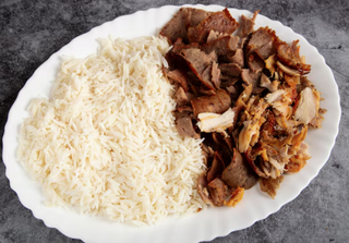 Plato Mixto Con Arroz