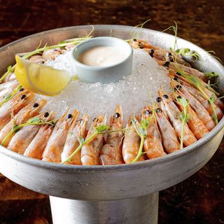 Охлажденые креветки