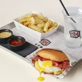 MENU BEEF BACON EGG & CHEESE 