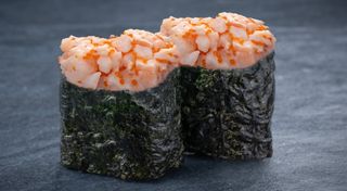 Суші спайс з креветкою