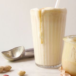 Milkshake De Cacahuete Con Canela