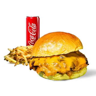 Menù double SMASH CHEESEBURGER