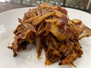 Kienyeji Chicken fried 