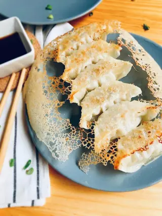 Mandu vegetal soja