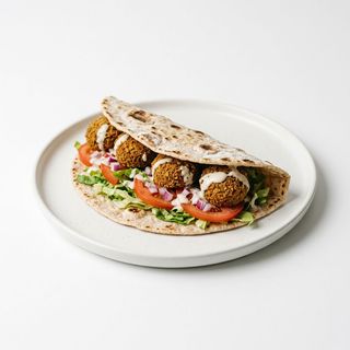 Piadina falafel