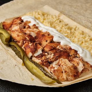 Шаурма з куркою та сиром