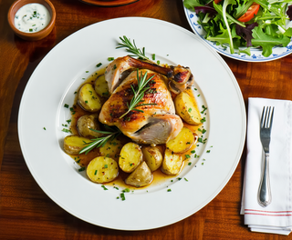 Ziemniak z kurczakiem