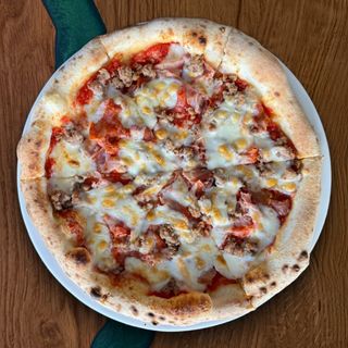 Pizza Cotto e Salsiccia Ø32cm