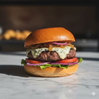 Hamburguesa barbacoa