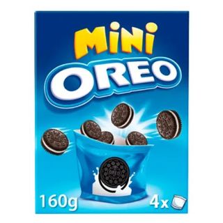 Galletas Chocolate Rellenas Crema Mini Oreo Pack 4 U 40 G