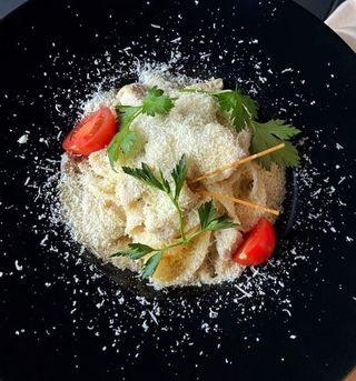 Паста "Фетучини Альфредо" 