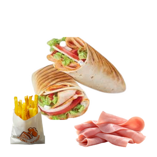 Libanais Jambon + Frites