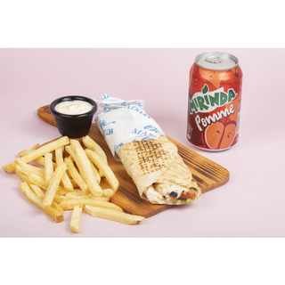  Plat Chawarma Poulet   