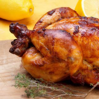 Pollo Asado con Patatas al Horno