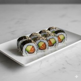 Sake avocado roll - 6 pezzi