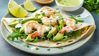 Piadina Gamberetti e Avocado