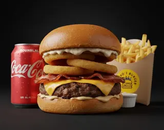 Menu Onion Burger