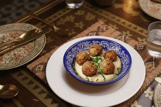 Falafel 5 szt. + tahini