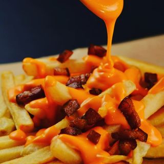 Batatas com Cheddar e Bacon 