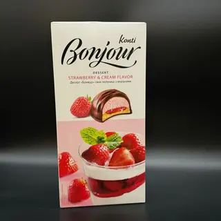 Pastelitos Sabor Fresa "bonjour" 232g