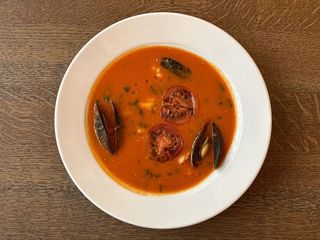 Тосканський суп з морепродуктами