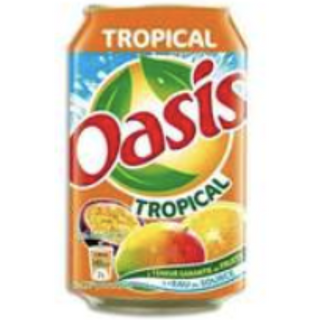  Oasis tropical 33cl Canette   