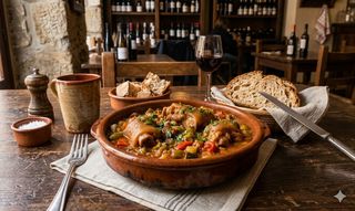 Pies De Cerdo Con Sanfaina