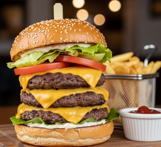 Maxi cheeseburger