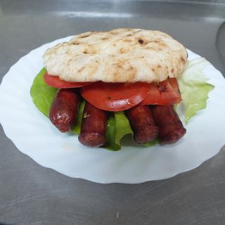 Dimljena kobasica u somunu 200gr