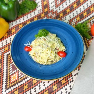 Фетучини "Карбонара"