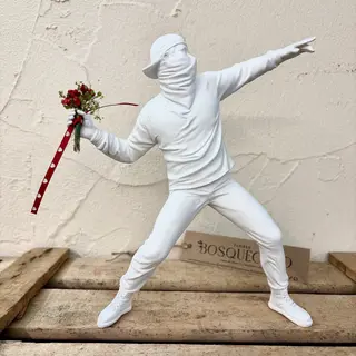 Lánzale mini rosas