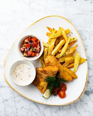 Traditional English Fish and Chips