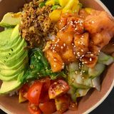Poke Langostino Tempura