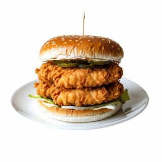 Hamburguesa De Pollo Doble