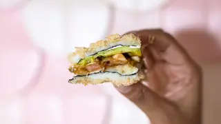 Sandwich Poulet Avocat Fromage