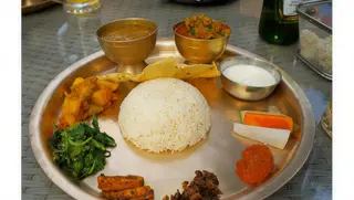 Pork thakali thali
