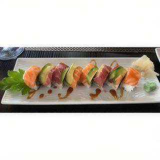 Maki rollo de California tobico (8 uds.)