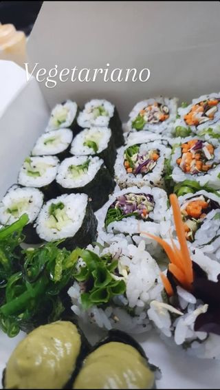 Combinado 20 peças Vegetarianas