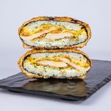 ქათმის ბურგერი