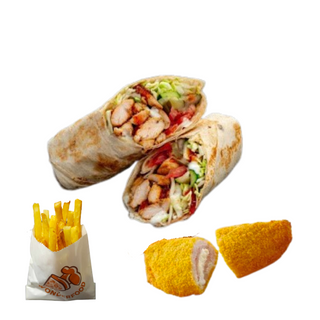 Libanais Cordon Bleu + Frites