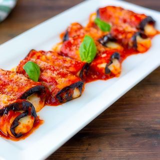 4 involtini di melanzane