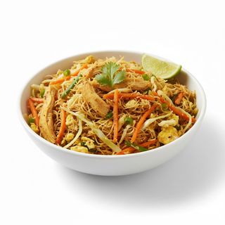 Kottu Insiappam spezzato con pollo
