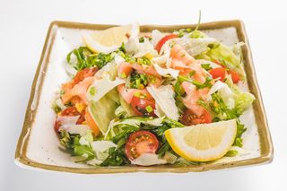 Insalata di salmone/Salata cu somon