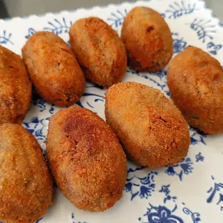 2 UDS CROQUETON DE VIERA Y LANGOSTINO