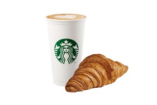 Caffé Latte & Croissant