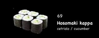 Hosomaki kappa - 6 pezzi